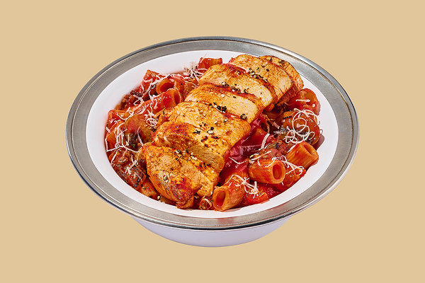 토마토미트파스타(닭가슴살)
